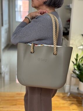 O’bag Original Grey Purse 👜 🇮🇹